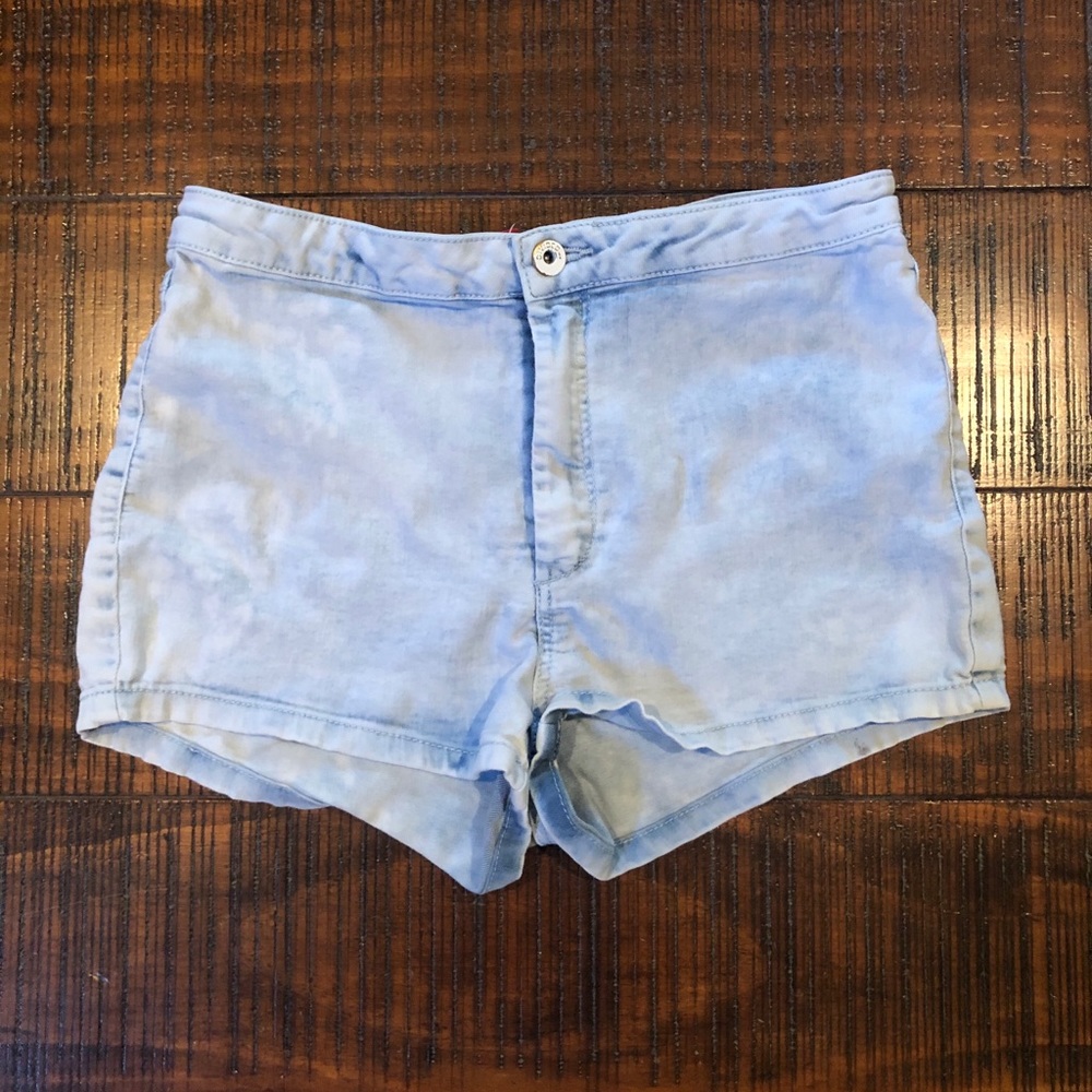 High waisted shorts